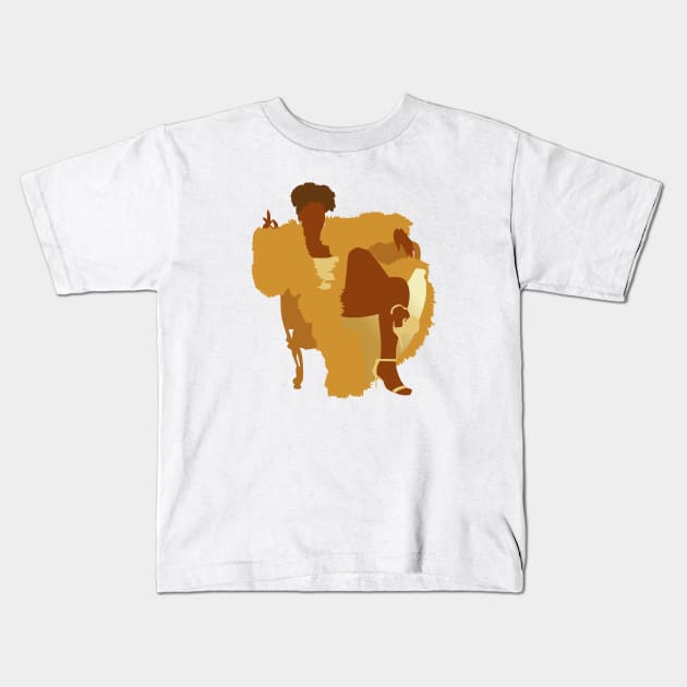 Ari Lennox Kids T-Shirt by sofjac